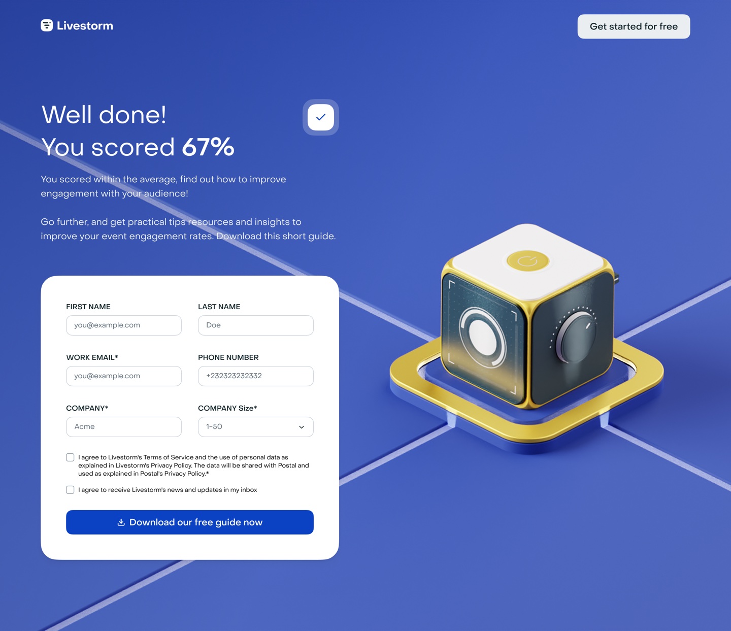 Archived interface preview